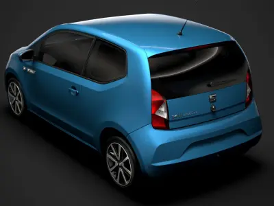 Seat Mii Electric 3d 2020 3D model