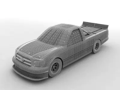  2004 Toyota Tundra Race Truck NASCAR 3D model