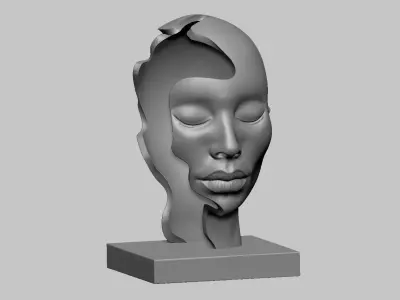 modern sculpture 147  3D print model