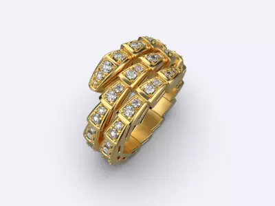 Bvlgari serpenti 3D print model