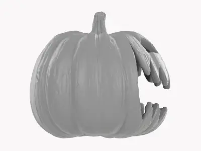Pumpkin Head 02 3D model