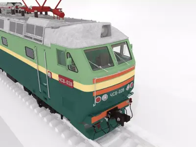 ChS8 Locomotive 3D model
