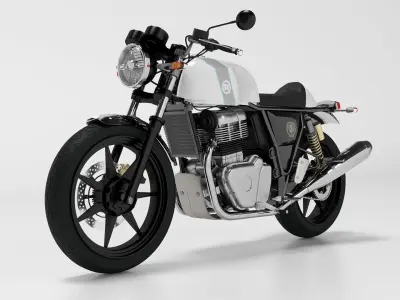 royal enfield continental gt 650 3D model