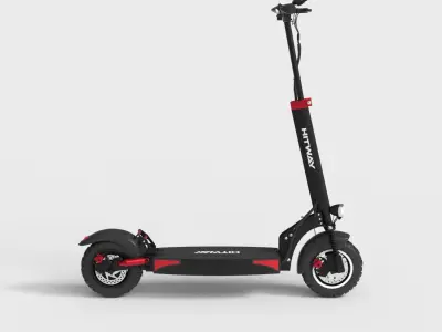 HITWAY PRO ELECTRIC SCOOTER Low-poly 3D model