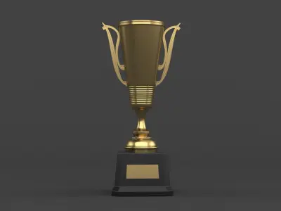 Trophy Cups 3D model 27