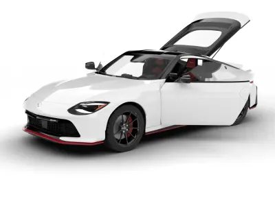 Nissan Z Nismo 2024 HQ 3d model 3D model