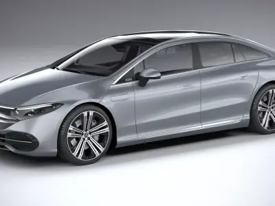 Mercedes-Benz EQS 2021 3D model