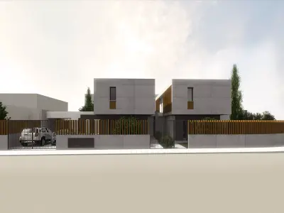 DEM18 modern house in cyprus 3D model
