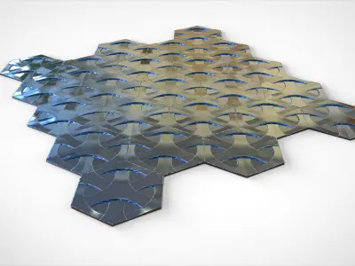 Decorative panel 3D model