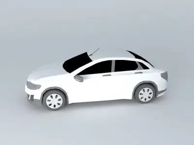 Proton Saga 2013 Concept 1 3 Standard Free 3D model