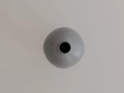 Earthenware jug 04 3D model