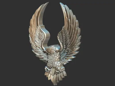 eagle 3D print model