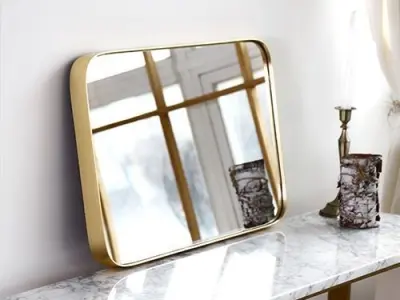Beta 571 Square Square Wall Mirror 3D model