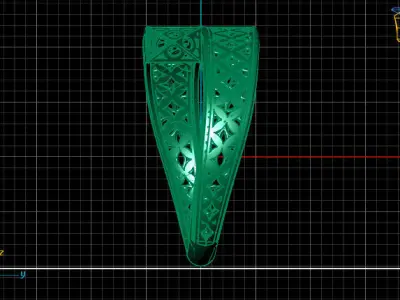 Two Head Women Ring 3DM Womens Ring 3d models 3D print model 3D print model shop
