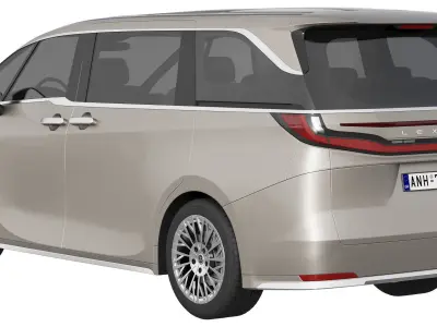Lexus LM 2024 3D model