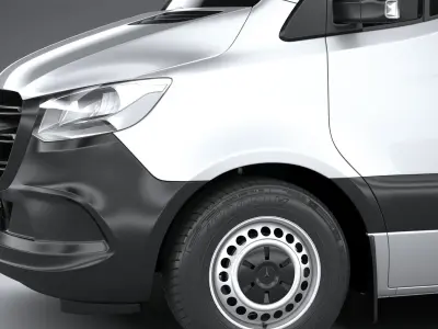 Mercedes Sprinter passenger L3H2 2019 3D model