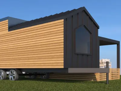 Tiny House 3D model buy