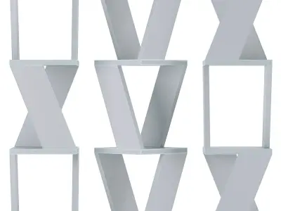 Decorative Shelf Free low-poly 3D model