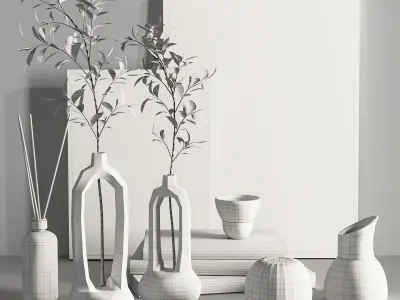 Decorative set033 3D model