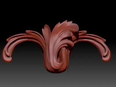 Carved decors  3D print model