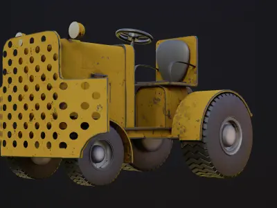 Clarktor Tug  3D model