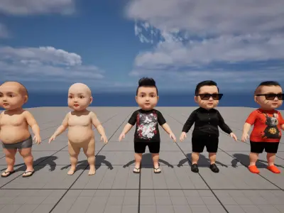 Boss Baby 3D model