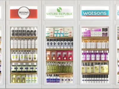 Beauty care 3D model