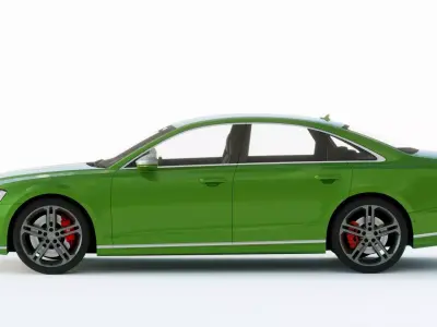 Audi S8 2020 3D model