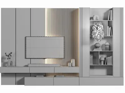 151 tvwall 151 3D model