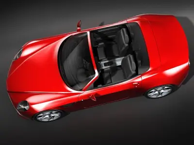 Alfa Romeo 8c Spider 3D model