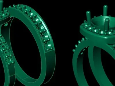 jewelry ring15 3D print model