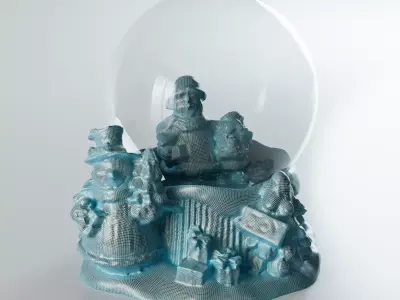 Snowglobe 3D model