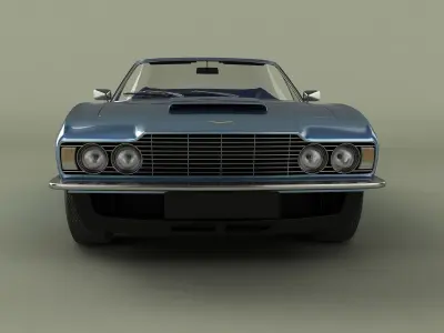 Aston Martin DBS Convertible 3D model