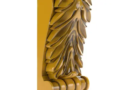 Classic Corbel 3D model