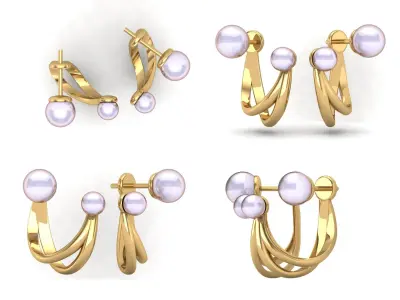 Earrings od105 3D print model