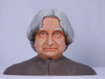 Dr A P J Abdul Kalam 3D Printable Model  3D print model
