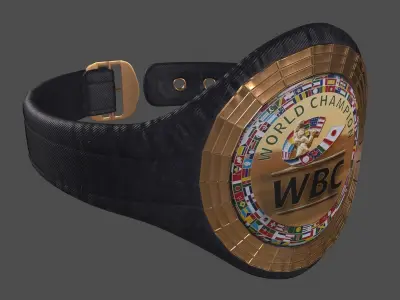 boxer belt 3D model