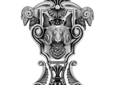 Decorative Ornamental 37 3D model
