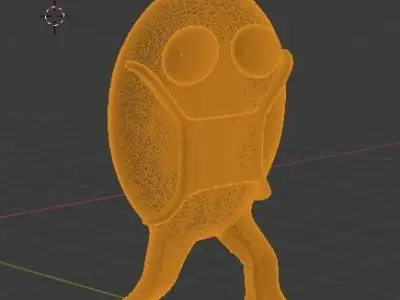 High poly Corono Awarness Biscuts with Animation 3D model