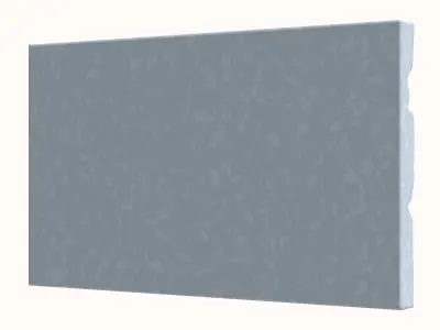 Crude Sandstone Rubble Wall 3D model