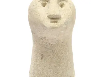 Sumba Stone Sculpture 3D model