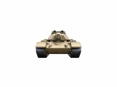 Attack Gaming M1 Abrams Tank 3d Render 3D model