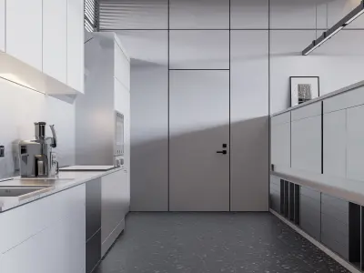 Modern living - A1 3D model