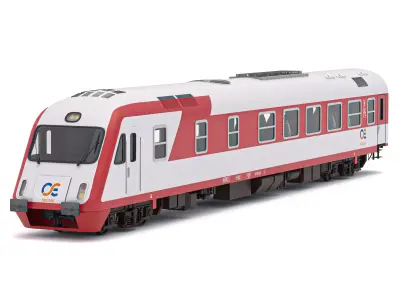 AEG DE IC-2000N Locomotive 3D model