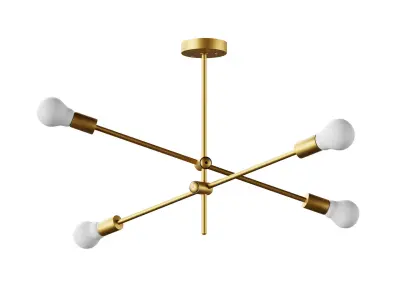 Kda-4032 Chandelier Lamps 3D model