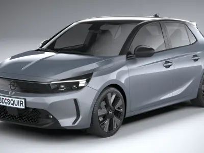 Opel Corsa 2024 3D model