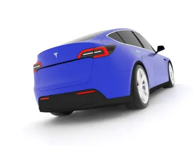 Tesla Model Y 2021 2022 3D model