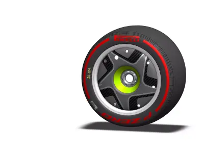 Ferrari F1 Full Car Model  3D print model