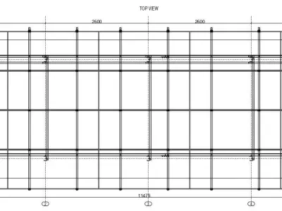 5 MW Solar Project Type 6 3D model