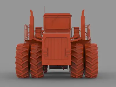 Big Bud 747 3D print model